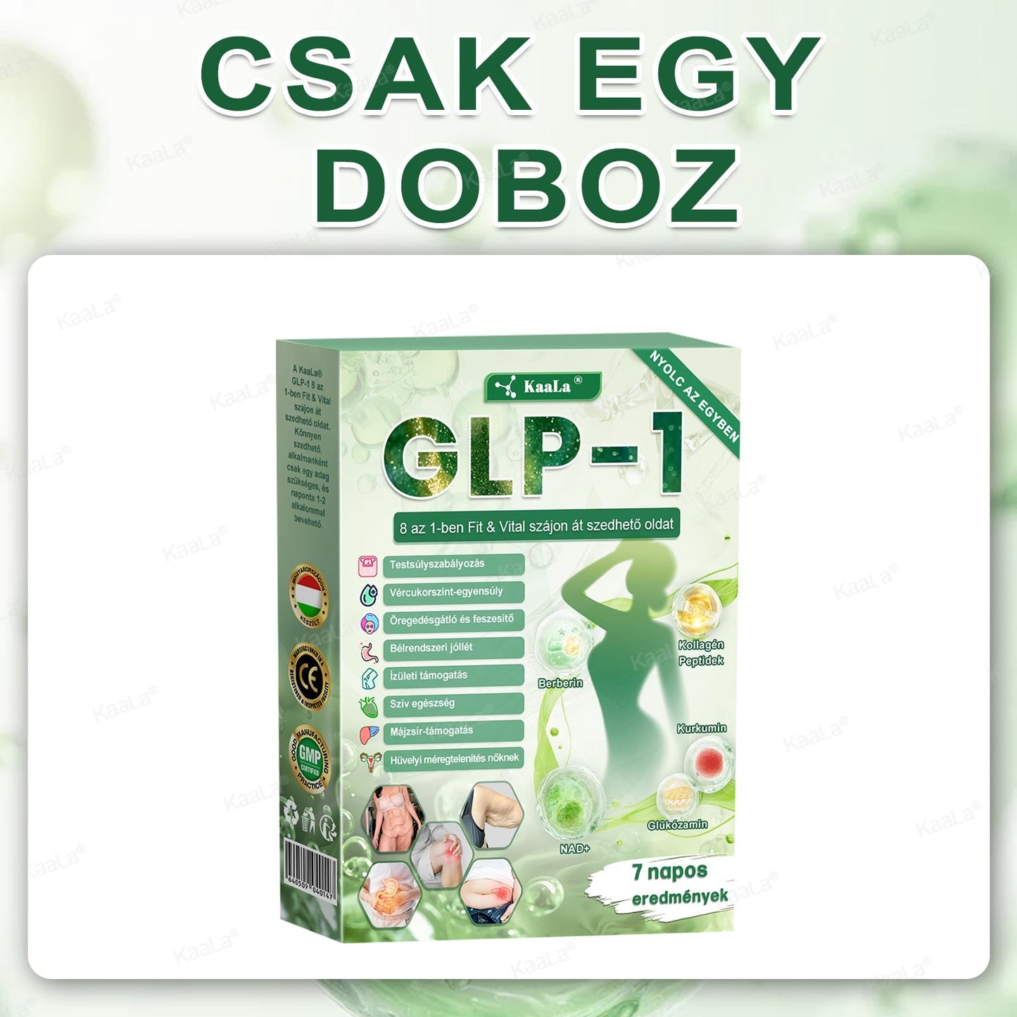 🛡𝑲𝒂𝒂𝑳𝒂® 𝑮𝑳𝑷-1 8 𝒂𝒛 1-𝒃𝒆𝒏 𝑭𝒊𝒕 & 𝑽𝒊𝒕𝒂𝒍 𝑺𝒛á𝒋𝒐𝒏 á𝒕 𝒔𝒛𝒆𝒅𝒉𝒆𝒕ő 𝒐𝒍𝒅𝒂𝒕 – 𝑵𝒂𝒑𝒊 𝒆𝒈𝒚𝒔𝒛𝒆𝒓, 7 𝒏𝒂𝒑 𝒂𝒍𝒂𝒕𝒕 𝒍á𝒕𝒉𝒂𝒕ó 𝒗á𝒍𝒕𝒐𝒛á𝒔 / 𝑬𝒍𝒉í𝒛á𝒔, 𝒔𝒛í𝒗- é𝒔 é𝒓𝒓𝒆𝒏𝒅𝒔𝒛𝒆𝒓𝒊 𝒆𝒈é𝒔𝒛𝒔é𝒈, 𝒄𝒖𝒌𝒐𝒓𝒃𝒆𝒕𝒆𝒈𝒔é𝒈, 𝒂𝒍𝒗á𝒔𝒊 𝒂𝒑𝒏𝒐𝒆, 𝒃é𝒍𝒓𝒆𝒏𝒅𝒔𝒛𝒆𝒓 𝒆𝒈é𝒔𝒛𝒔é𝒈𝒆, í𝒛ü𝒍𝒆𝒕𝒊 𝒑𝒓𝒐𝒃𝒍é𝒎á𝒌 é𝒔 𝒎é𝒈 𝒔𝒐𝒌 𝒎á𝒔 𝒆𝒔𝒆𝒕é𝒏